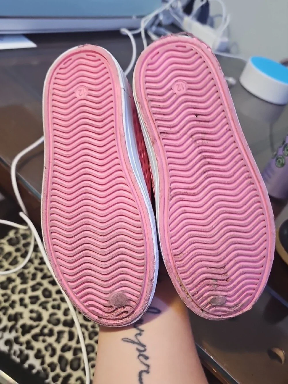 Skechers Pink Slip-On Kids Water Shoes with White Toe